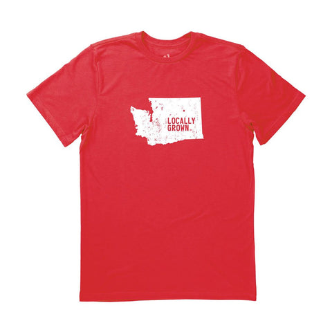 Locally Grown Clothing Co. Men's Washington Solid State Tee