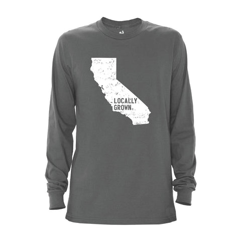 Men's California Solid State Long Sleeve Crew