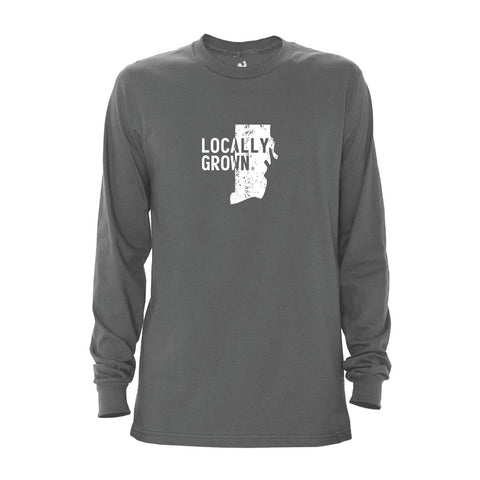 Men's Rhode Island Solid State Long Sleeve