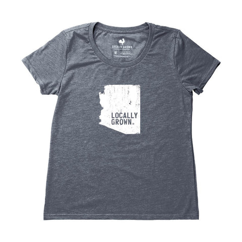 Locally Grown Clothing Co. Women's Arizona Solid State Tee