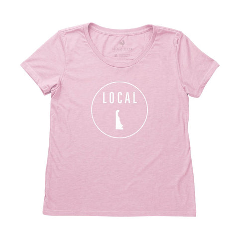 Locally Grown Clothing Co. Women's Delaware Local Tee