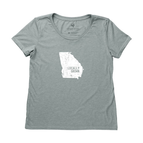 Locally Grown Clothing Co. Women's Georgia Solid State Tee