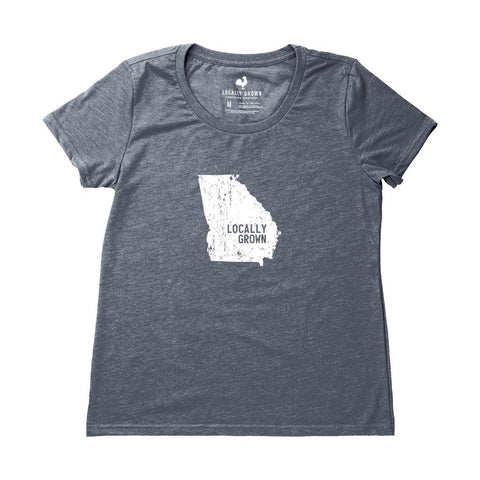 Locally Grown Clothing Co. Women's Georgia Solid State Tee