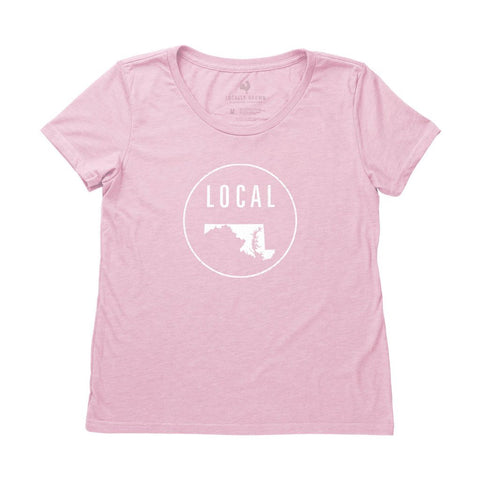 Locally Grown Clothing Co. Women's Maryland Local Tee