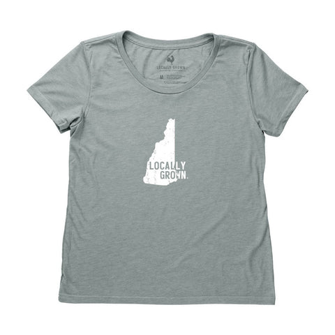Locally Grown Clothing Co. Women's New Hampshire Solid State Tee