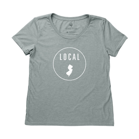 Locally Grown Clothing Co. Women's New Jersey Local Tee