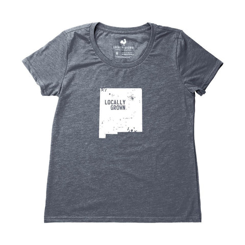 Locally Grown Clothing Co. Women's New Mexico Solid State Tee