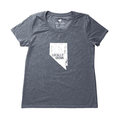 Locally Grown Clothing Co. Women's Nevada Solid State Tee