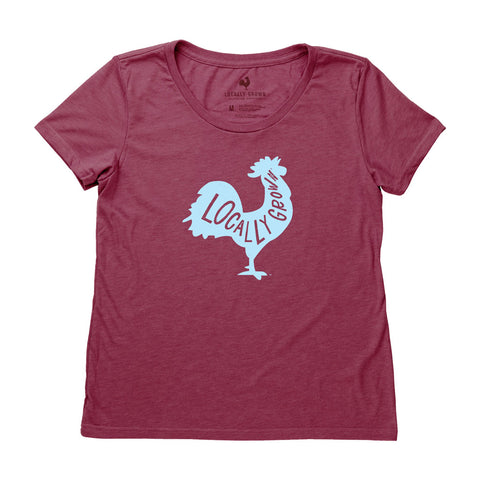 Locally Grown Clothing Co. Women's Rooster Call