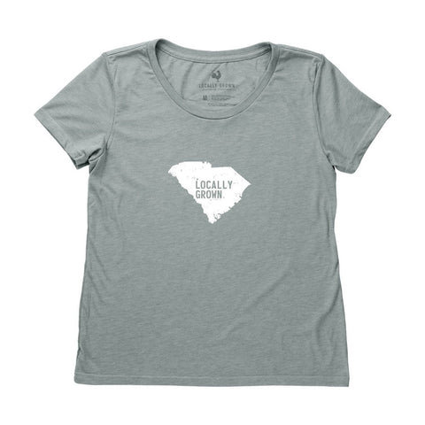 Locally Grown Clothing Co. Women's South Carolina Solid State Tee