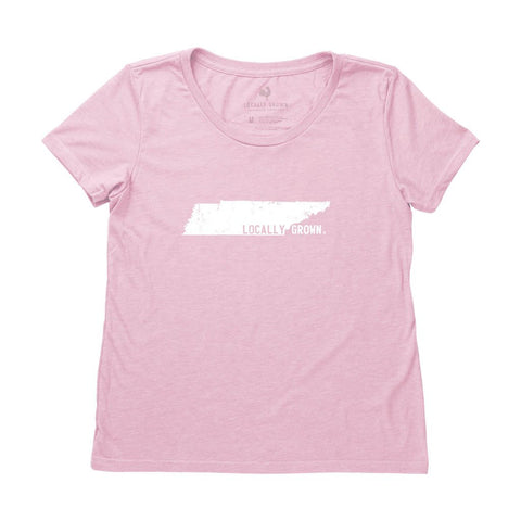 Locally Grown Clothing Co. Women's Tennessee Solid State Tee