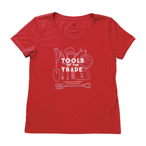 Locally Grown Clothing Co. Women's Tools Of The Trade Tee