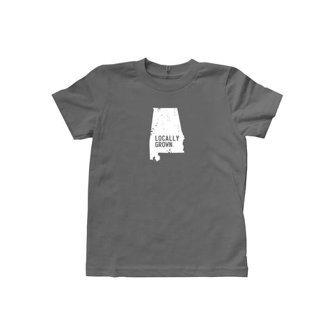 Locally Grown Clothing Co. Kids Alabama Solid State Tee