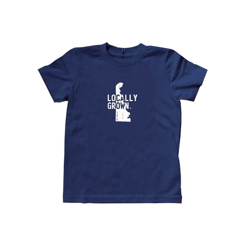 Locally Grown Clothing Co. Kids Delaware Solid State Tee