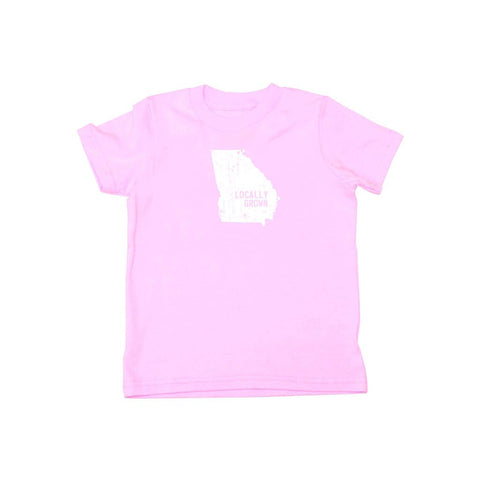 Locally Grown Clothing Co. Kids Georgia Solid State Tee