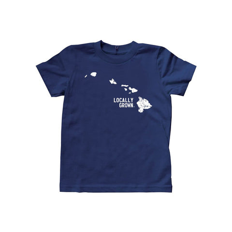 Locally Grown Clothing Co. Kids Hawaii Solid State Tee