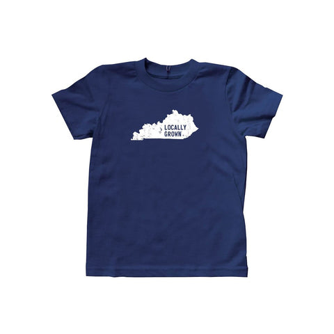 Locally Grown Clothing Co. Kids Kentucky Solid State Tee