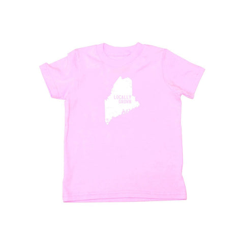 Locally Grown Clothing Co. Kids Maine Solid State Tee