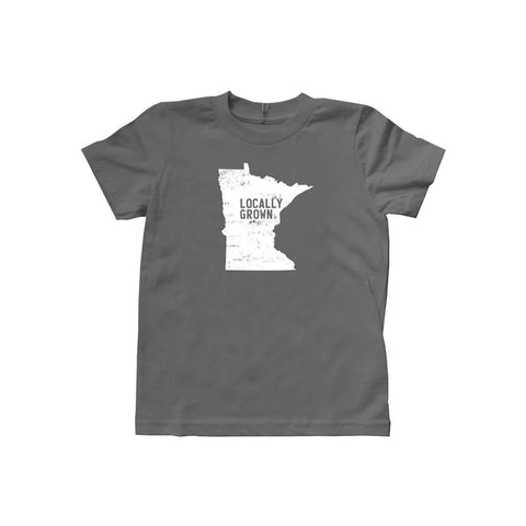 Locally Grown Clothing Co. Kids Minnesota Solid State Tee