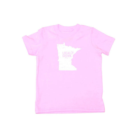 Locally Grown Clothing Co. Kids Minnesota Solid State Tee