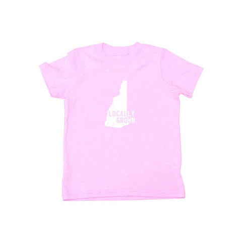 Locally Grown Clothing Co. Kids New Hampshire Solid State Tee