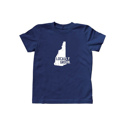 Locally Grown Clothing Co. Kids New Hampshire Solid State Tee