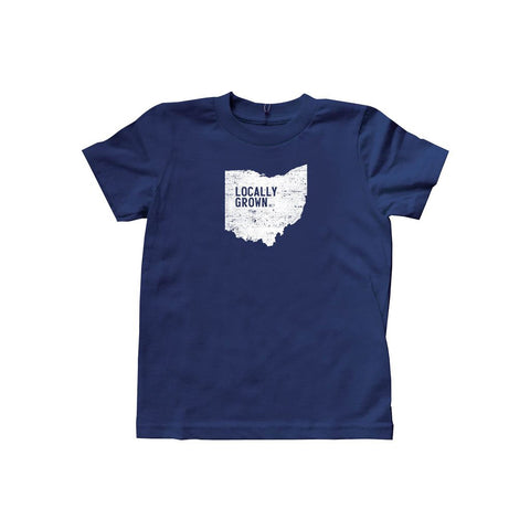 Locally Grown Clothing Co. Kids Ohio Solid State Tee