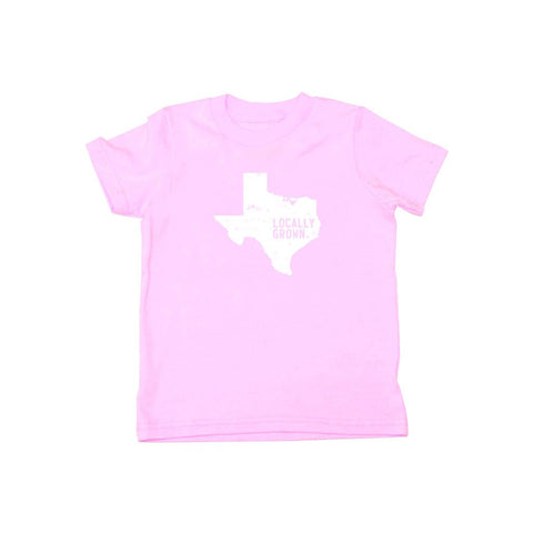 Locally Grown Clothing Co. Kids Texas Solid State Tee