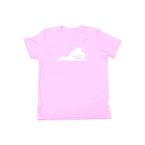 Locally Grown Clothing Co. Kids Virginia Solid State Tee