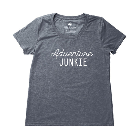 Locally Grown Clothing Co. Women's Adventure Junkie Tee