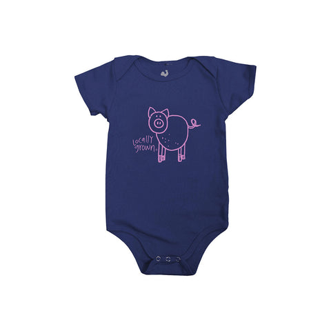 Locally Grown Clothing Co. Lil' Pig One-piece
