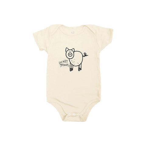 Locally Grown Clothing Co. Lil' Pig One-piece