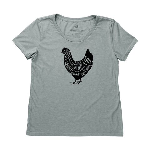 Women's Rooster Call - Locally Grown Clothing Co.