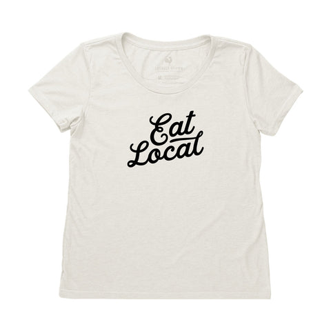 Locally Grown Clothing Co. Women's Eat Local Tee