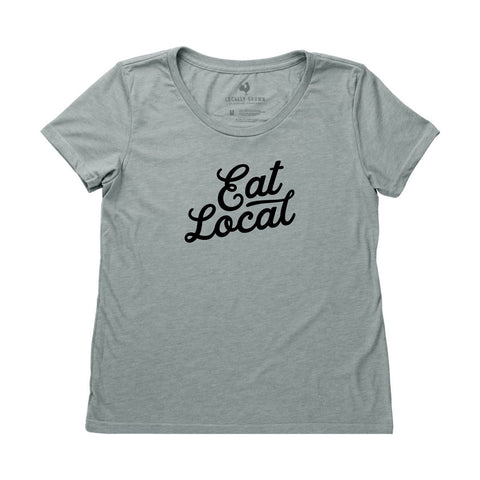 Locally Grown Clothing Co. Women's Eat Local Tee