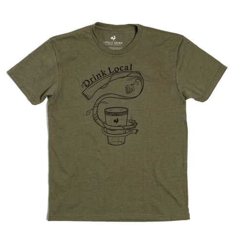 Drink Local Hops T-Shirt